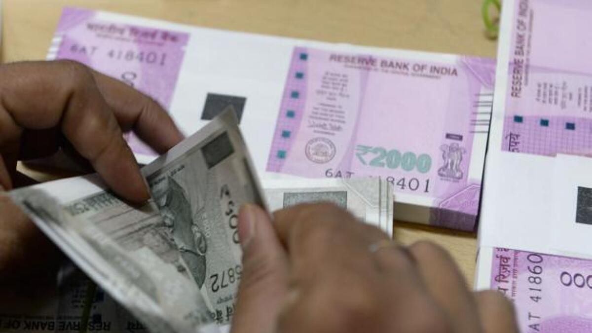 Rupee slips against dollar, reaches 17.29 vs dirham