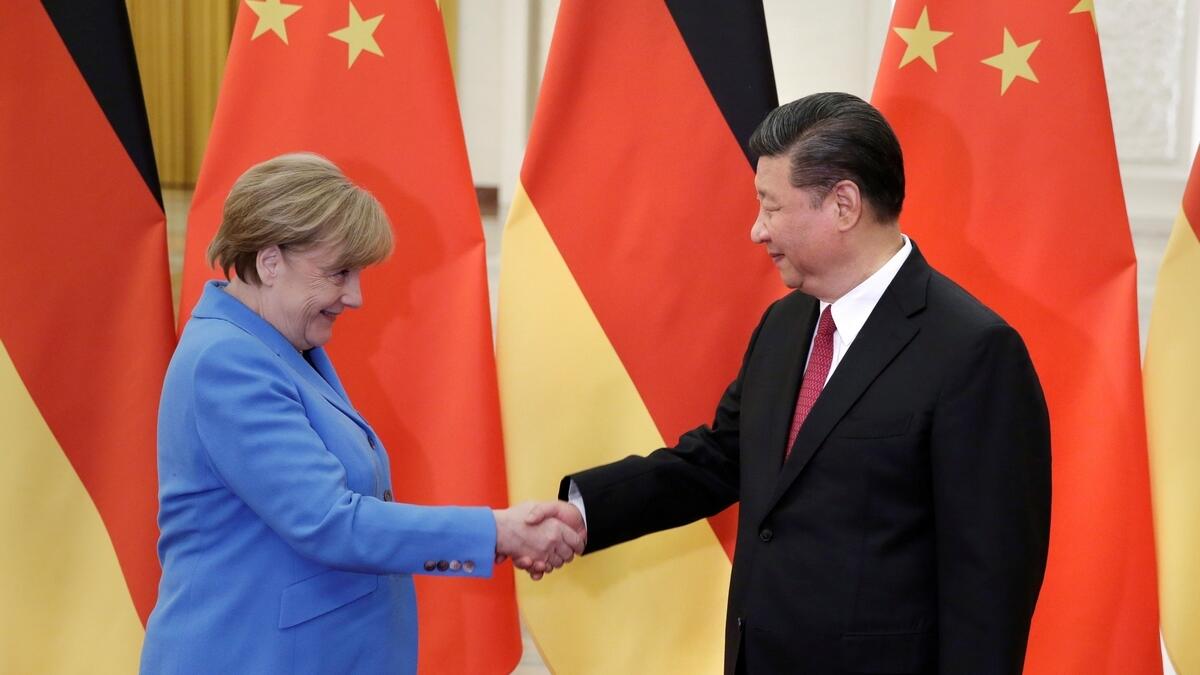 China, Germany woo each other