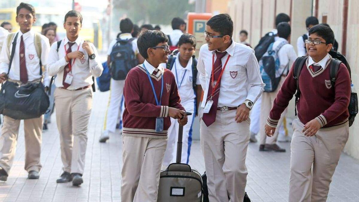 UAE students happy to return to school after winter break