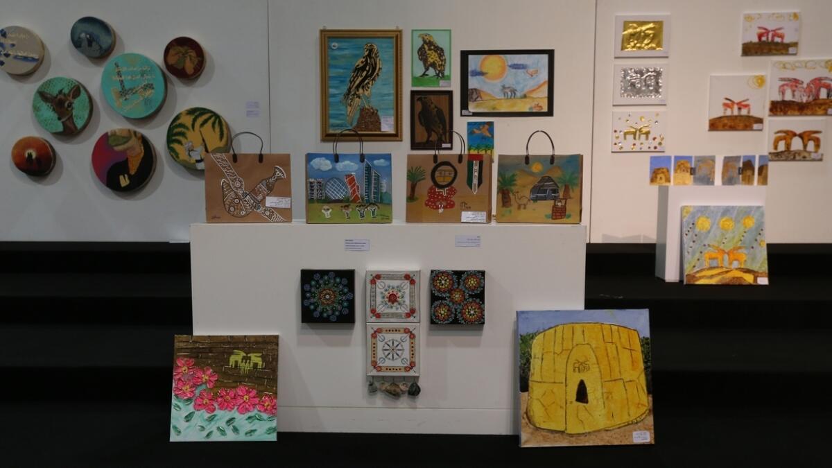 Students art showcase diverse Emirati culture