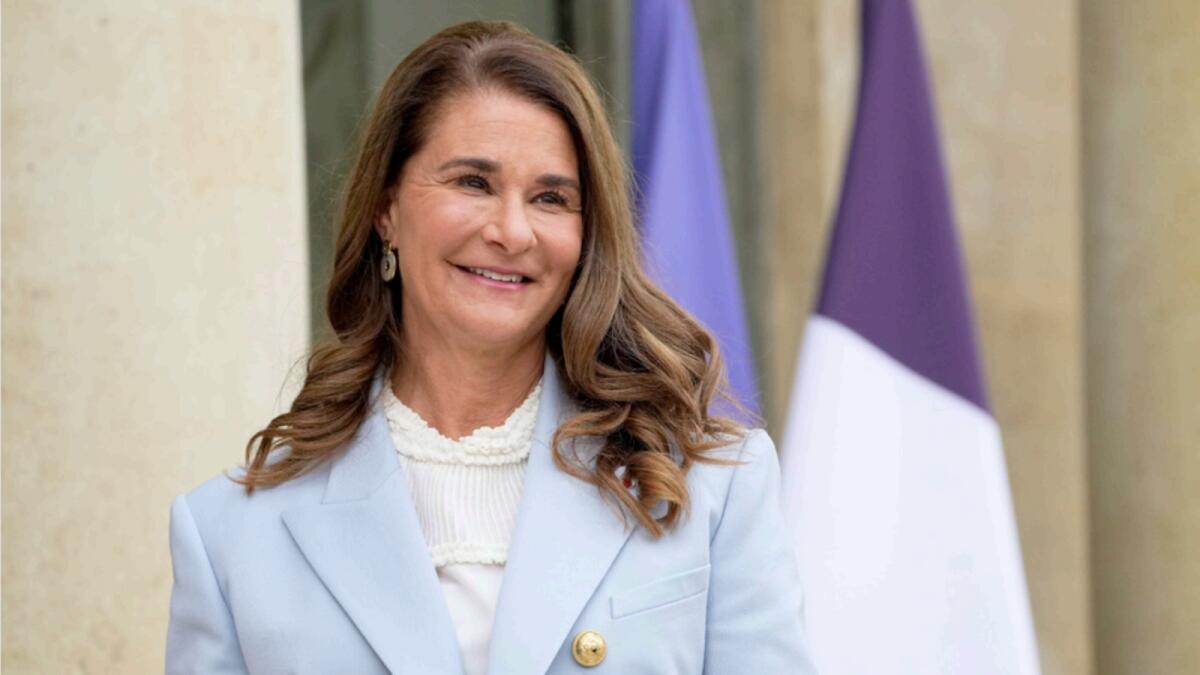 Melinda Gates, Co-Chair of the Bill and Melinda Gates Foundation. — AP file
