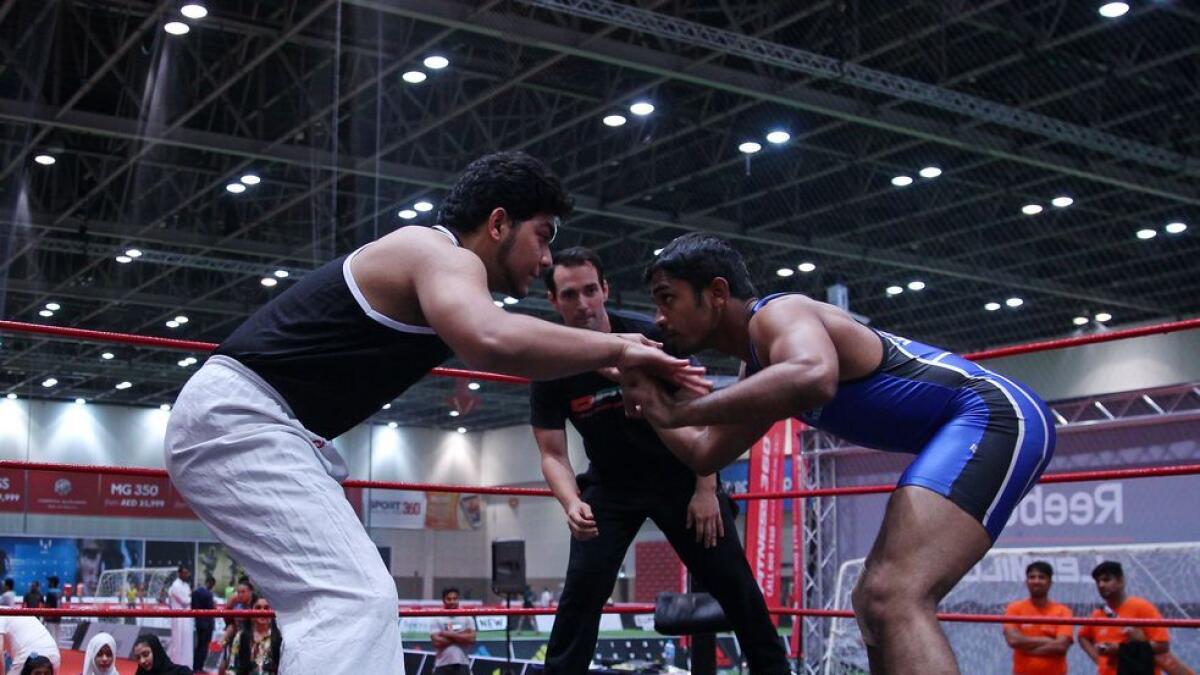 Dubai’s own Sultan shines in wrestling ring