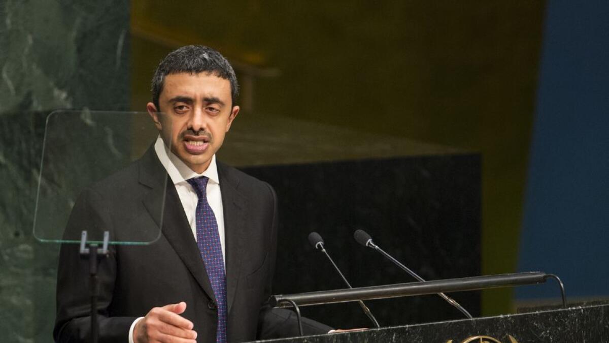 UAE stands with Saudi against Iran, says Shaikh Abdullah 