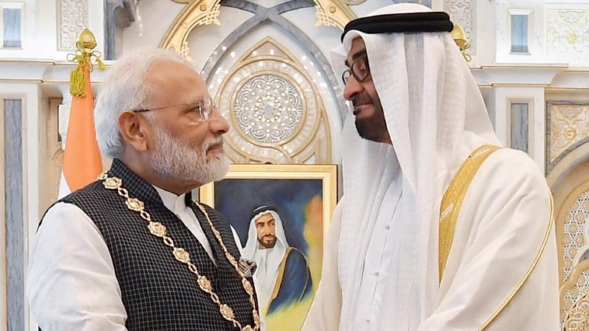 Video: PM Modi conferred with the Order of Zayed in UAE