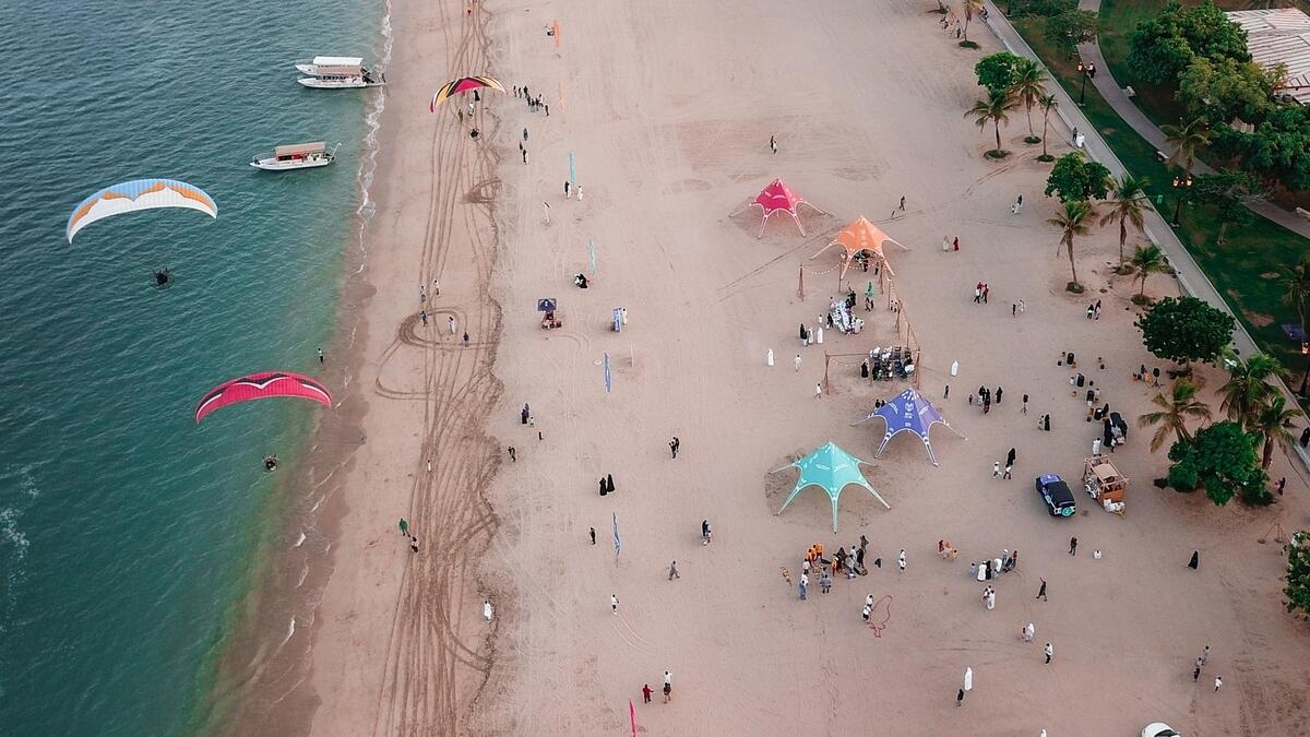 attraction, beach, unveiled in uae, new beach attraction, sharjah, khor fakkan