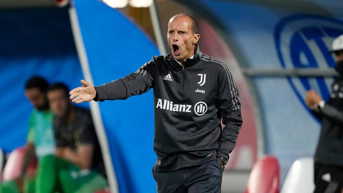 Massimiliano Allegri said he had received assurances from the Portugal star. — AP