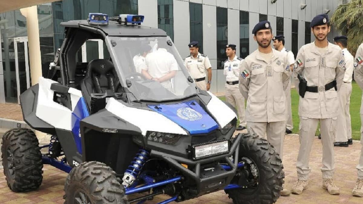 Beware of Abu Dhabis new high-tech patrol vehicle
