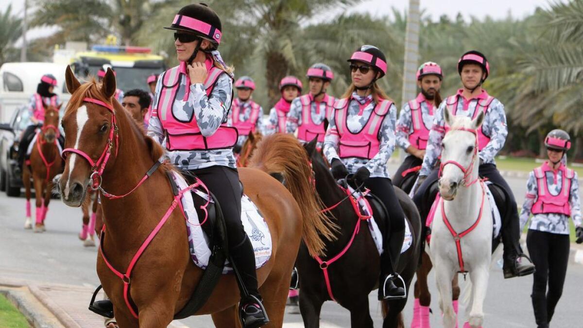 Pink knights begin annual ride tomorrow