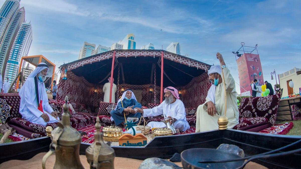 Visitors experienced an open-air carnival at the Sharjah Events Festival. Supplied photo