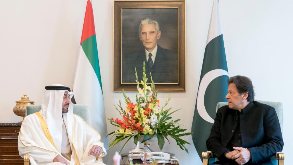At the start of 2019, the UAE supported Pakistan's fiscal and monetary system by depositing Dh11 billion ($3 billion) in the State Bank of Pakistan, which helped ensure its liquidity and maintained its foreign currency reserve.