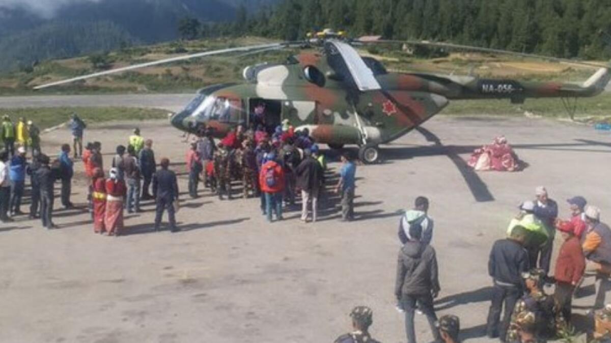 Indian pilgrim beheaded by helicopter blade in Nepal 