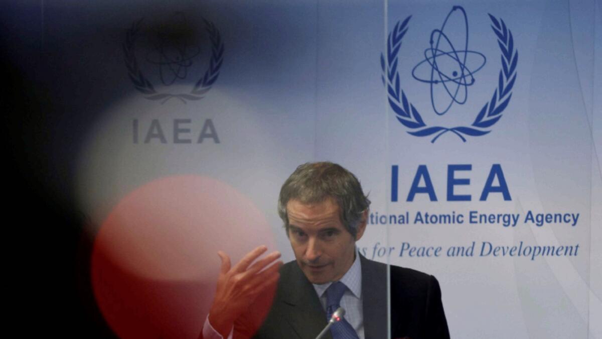 International Atomic Energy Agency (IAEA) Director-General Rafael Grossi. — Reuters file