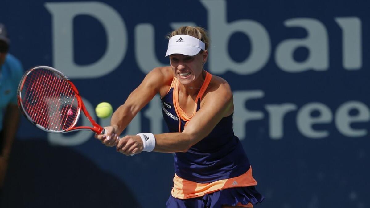 Tennis: Dubai-bound Kerber looking to regain number one ranking