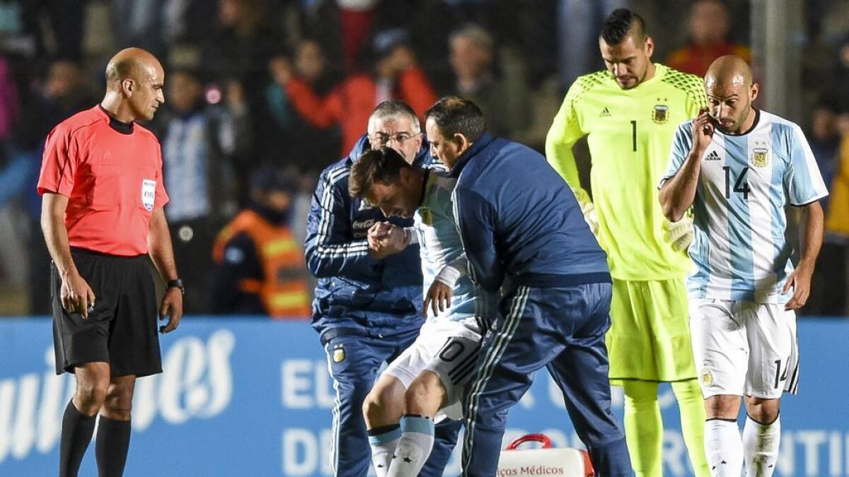 Football: Injury crisis hit Copa America Centenario 