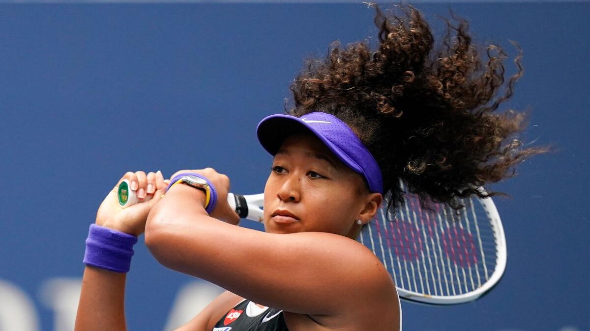 Naomi Osaka says she has suffered from depression for years. — AP