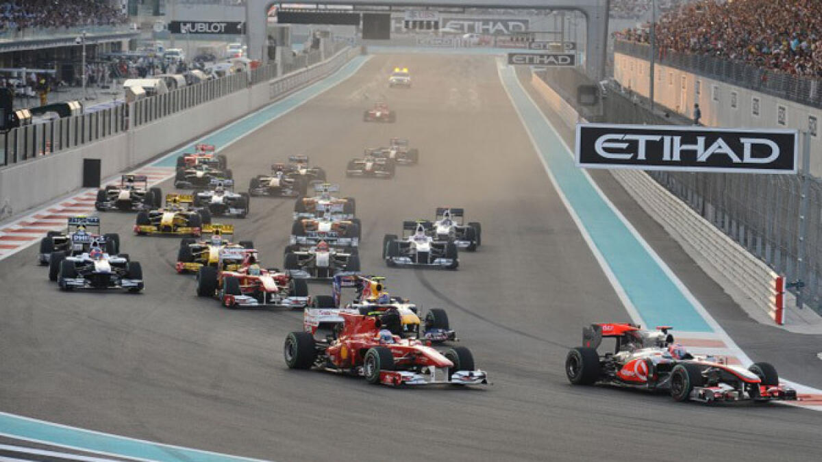 Guide to Formula One weekend in Abu Dhabi