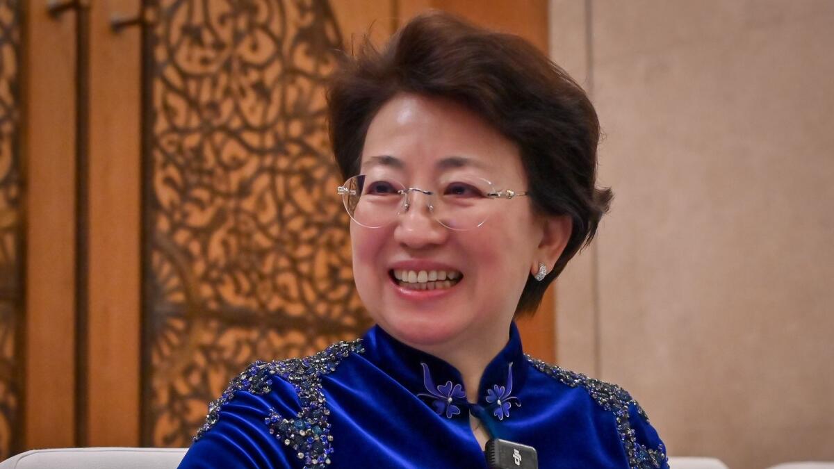 Ou Boqian, the new Chinese Consul General in Dubai - Photo by Muhammad Sajjad