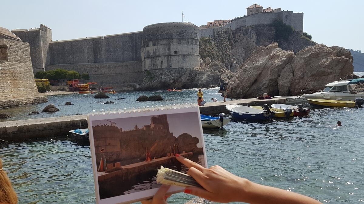 King's Landing, the kingdom's capital city and home of the Iron Throne has been extensively filmed in the Croatian city of Dubrovnik. The imposing Old Town walls are a fitting choice for the series.