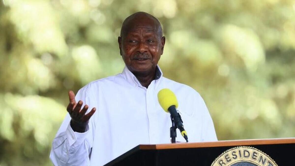 Ugandan President Yoweri Museveni. Photos: Reuters