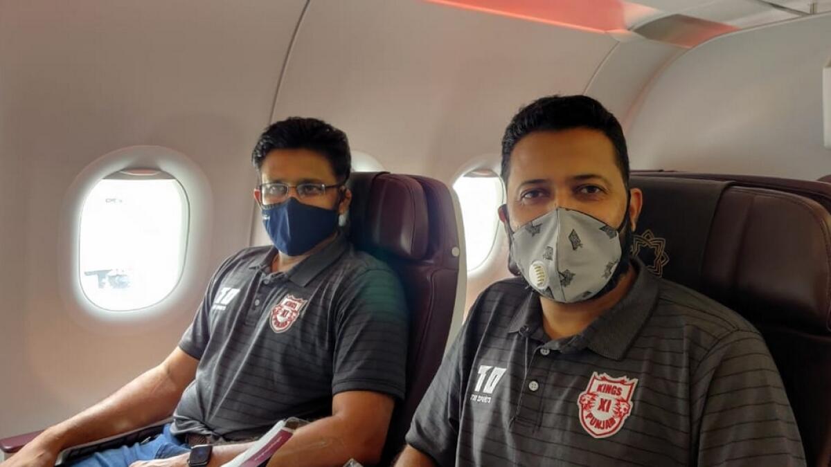 The players were greeted with ‘Marhaba,’ the traditional Arabic welcome, as they jetted into the country on chartered flights.