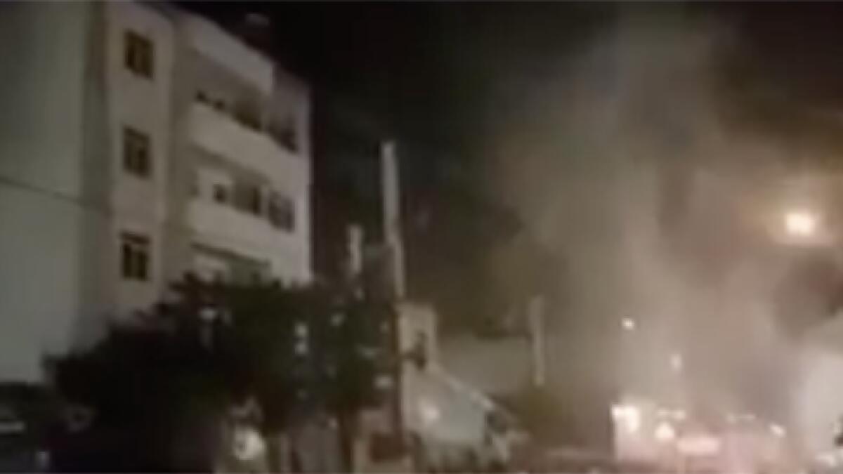 37 injured in shopping centre fire in south Iran