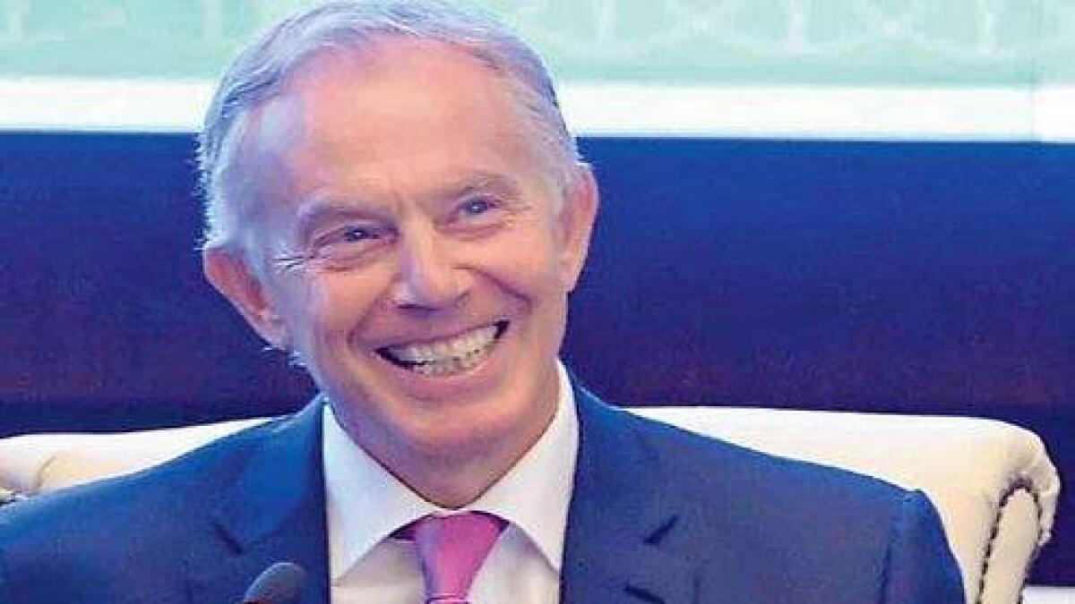 Ex-UK PM Blair praises UAE for its open-minded policies