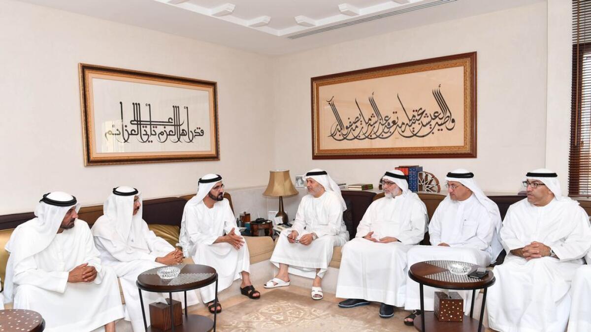 UAE leaders offer condolences to Gargash family
