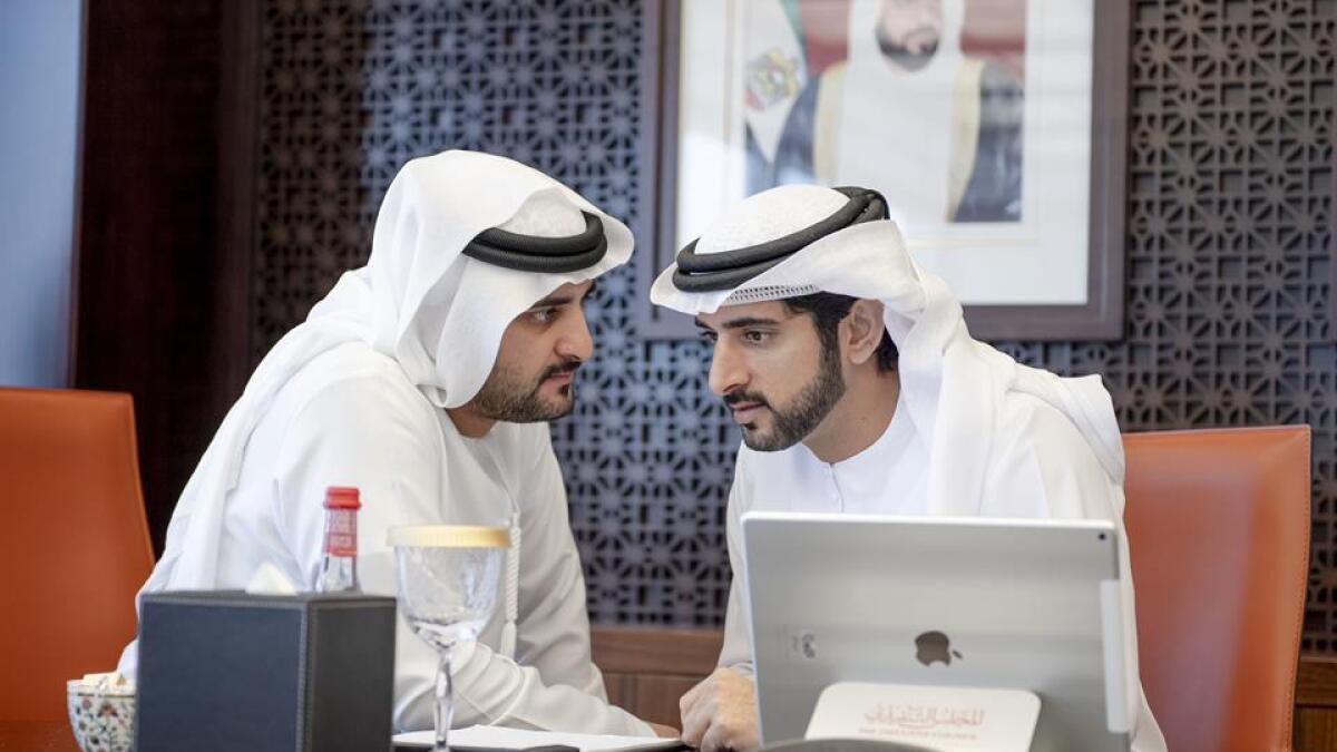 Sheikh Hamdan, Sheikh Maktoum, Dubai Municipality, Dubai Executive Council