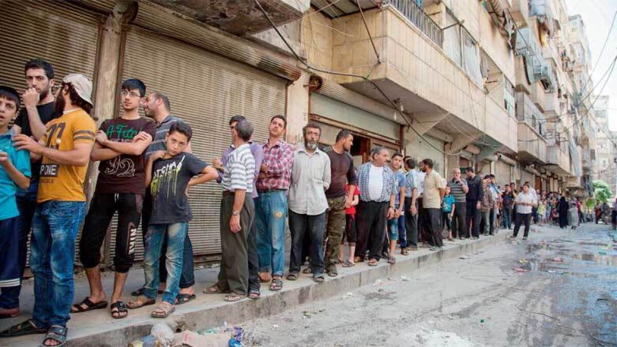 Aleppo runs short of food supplies