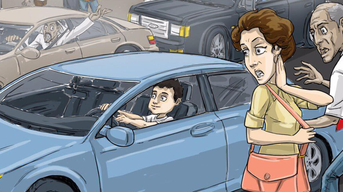 342 minors held for taking off in parents vehicles in UAE