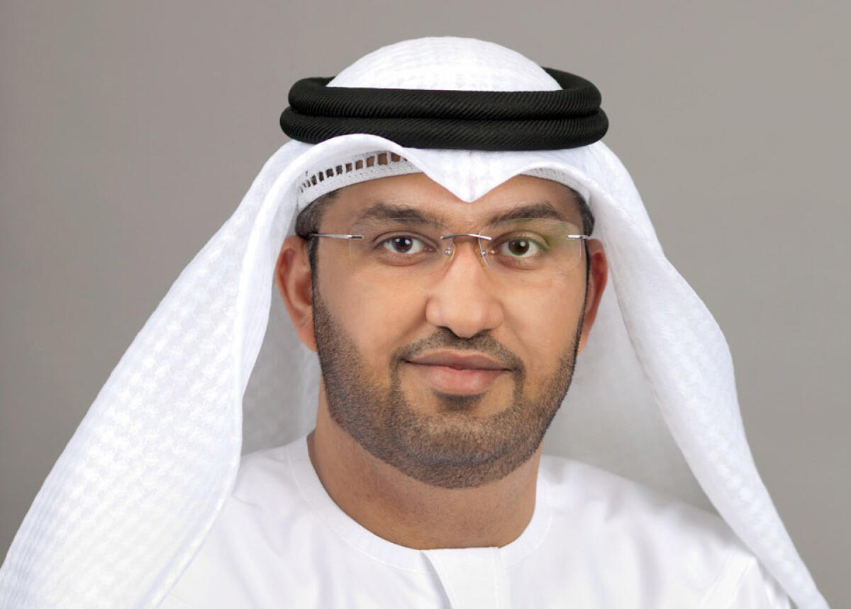Dr. Sultan bin Ahmed Al Jaber, Minister of Industry and Advanced Technology.
