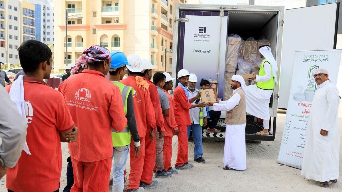 Charity to give out over 50k meals to labourers