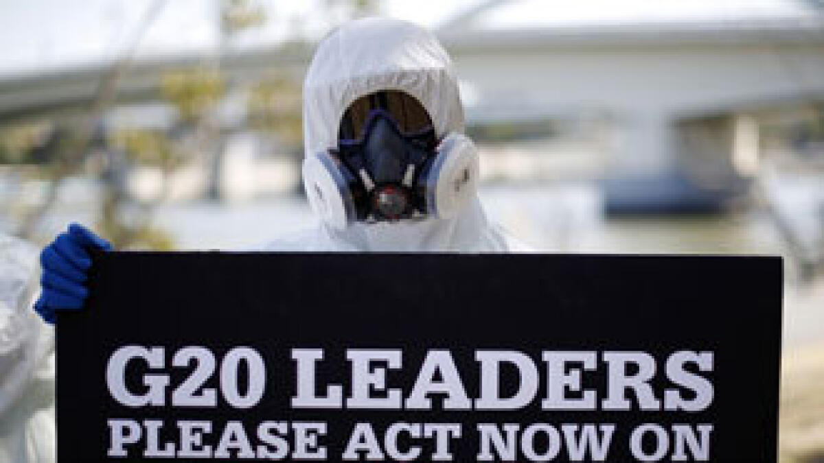 G20 statement on Ebola stops short of financial commitments