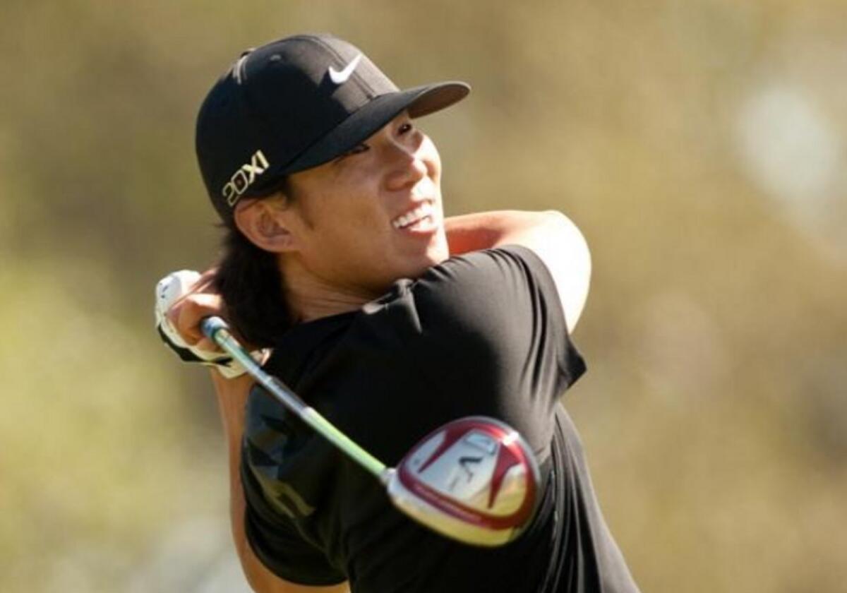 A library photo of Anthony Kim, set to return to professional golf this week at LIV Golf - Jeddah. - Instagram