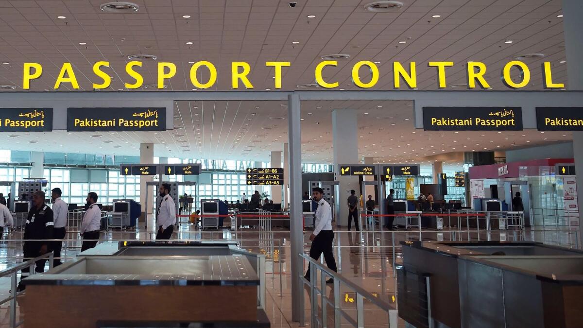 Islamabad International Airport. — AFP file