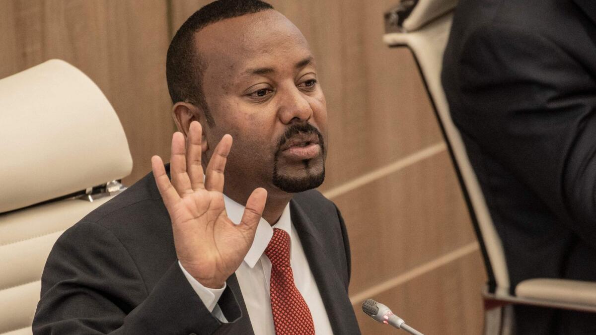 Ethiopian Prime Minister Abiy Ahmed . - AFP file