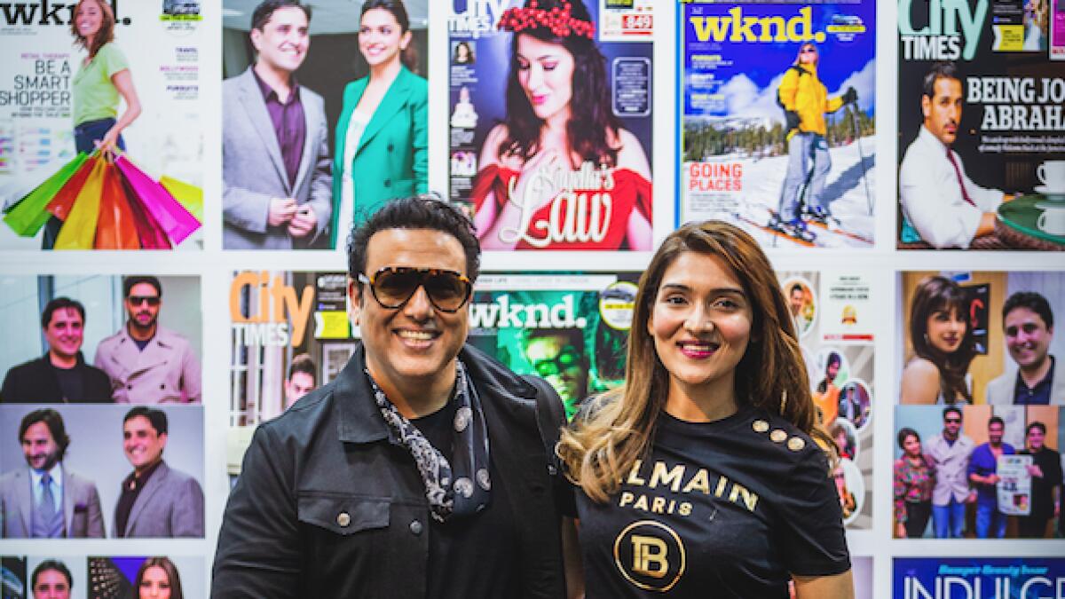 Govinda and Tina in townGovinda and his actress daughter Tina Ahuja made for a winning combination when they were in town in September to talk up her role in a music video.
