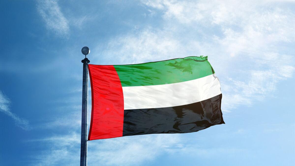 uae flag, uae, qatar, qatari embassy vandalism, sudan, khartoum, sudan crisis, sudan conflict update, qatar embassy,