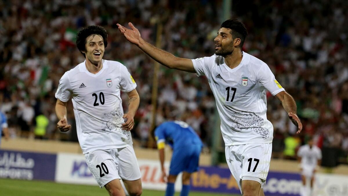 Iran become second team to qualify for World Cup