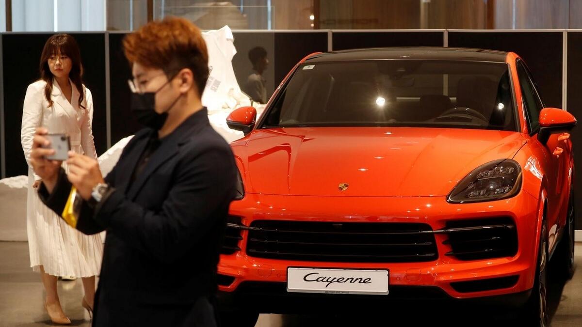 Porsches and BMWs are so popular in South Korea that there are not enough of them, one dealer says.