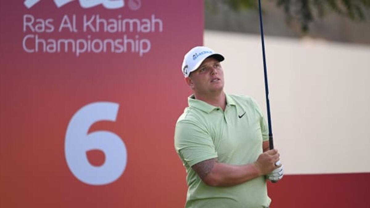 England's Callum Shinkwin takes a two shot lead into the second round of the Ras Al Khaimah Championship. - Supplied photo