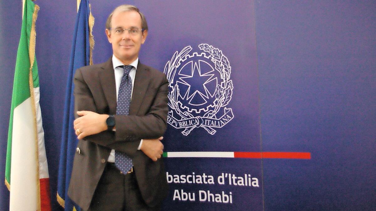Nicola Lener, Ambassador of Italy to the UAE