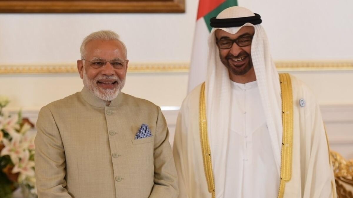 Sheikh Mohamed congratulates Modi on poll victory