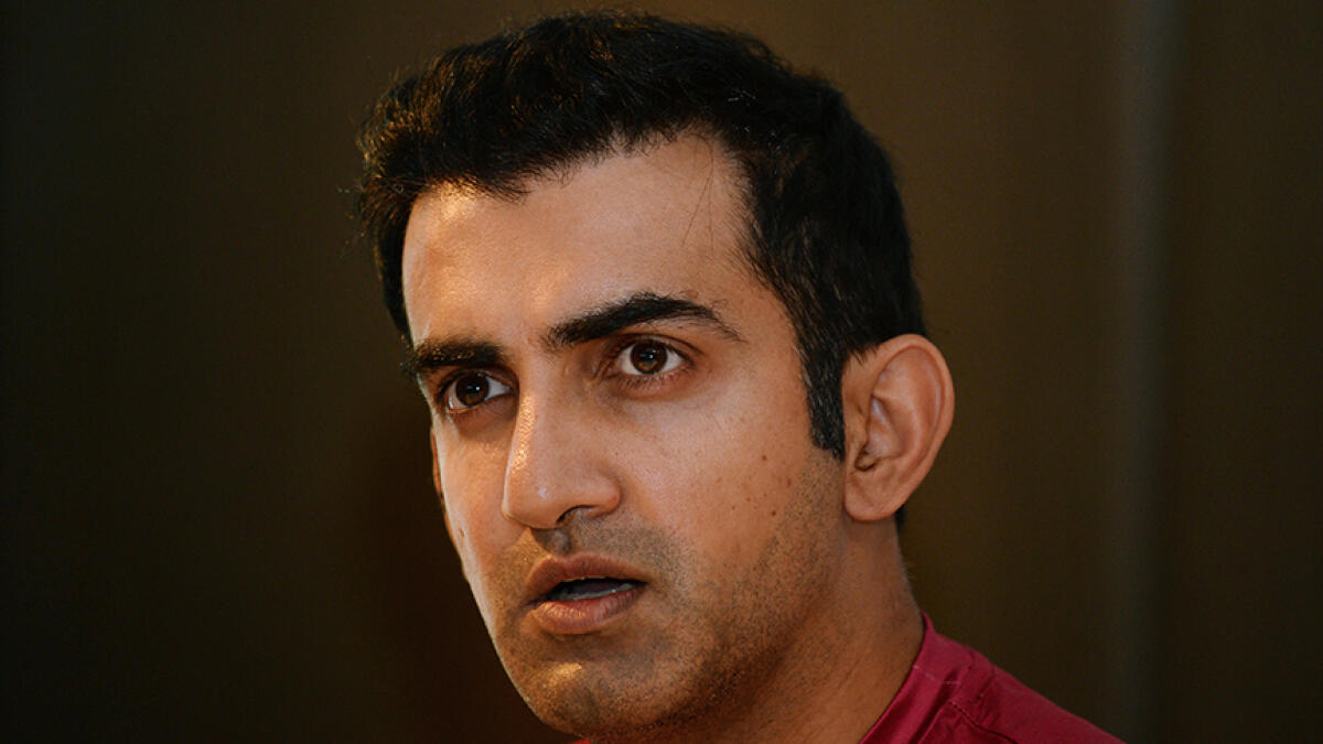 Gautam Gambhir said New Zealand have been very competitive in every condition they have played. -- AFP file