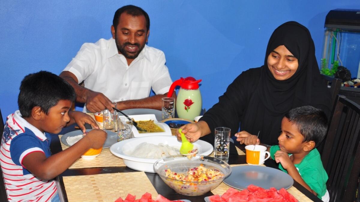 Family Iftar: Be healthy and wise this month