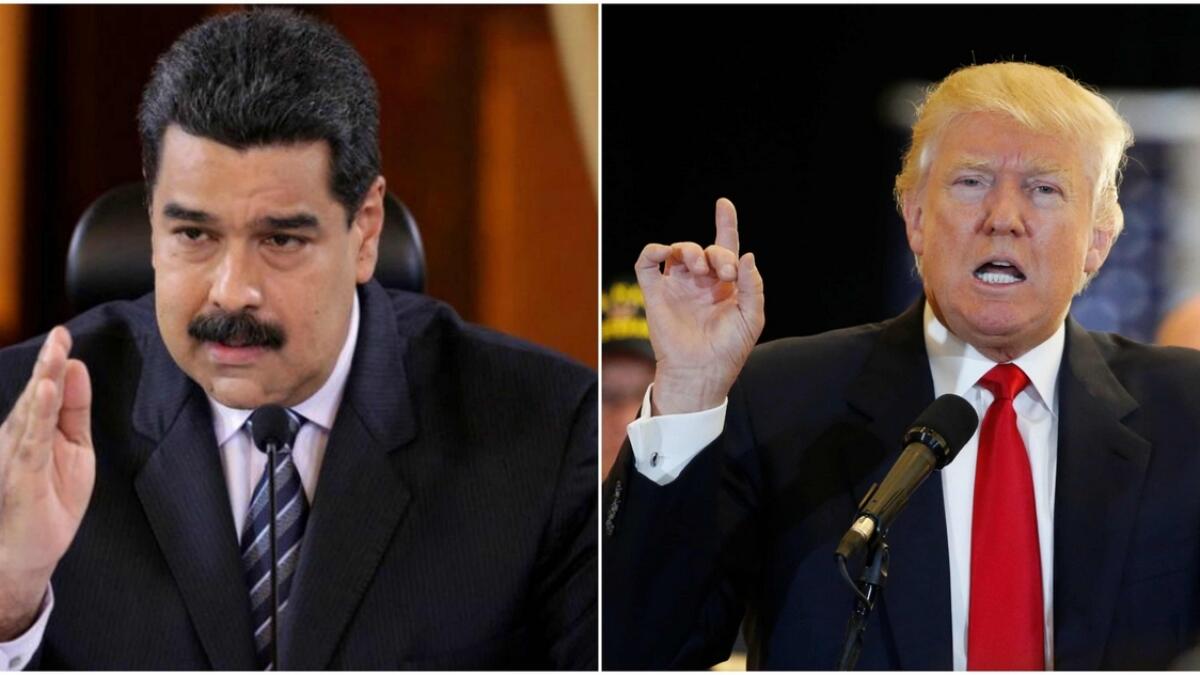 Trump mulling military option on Venezuela 