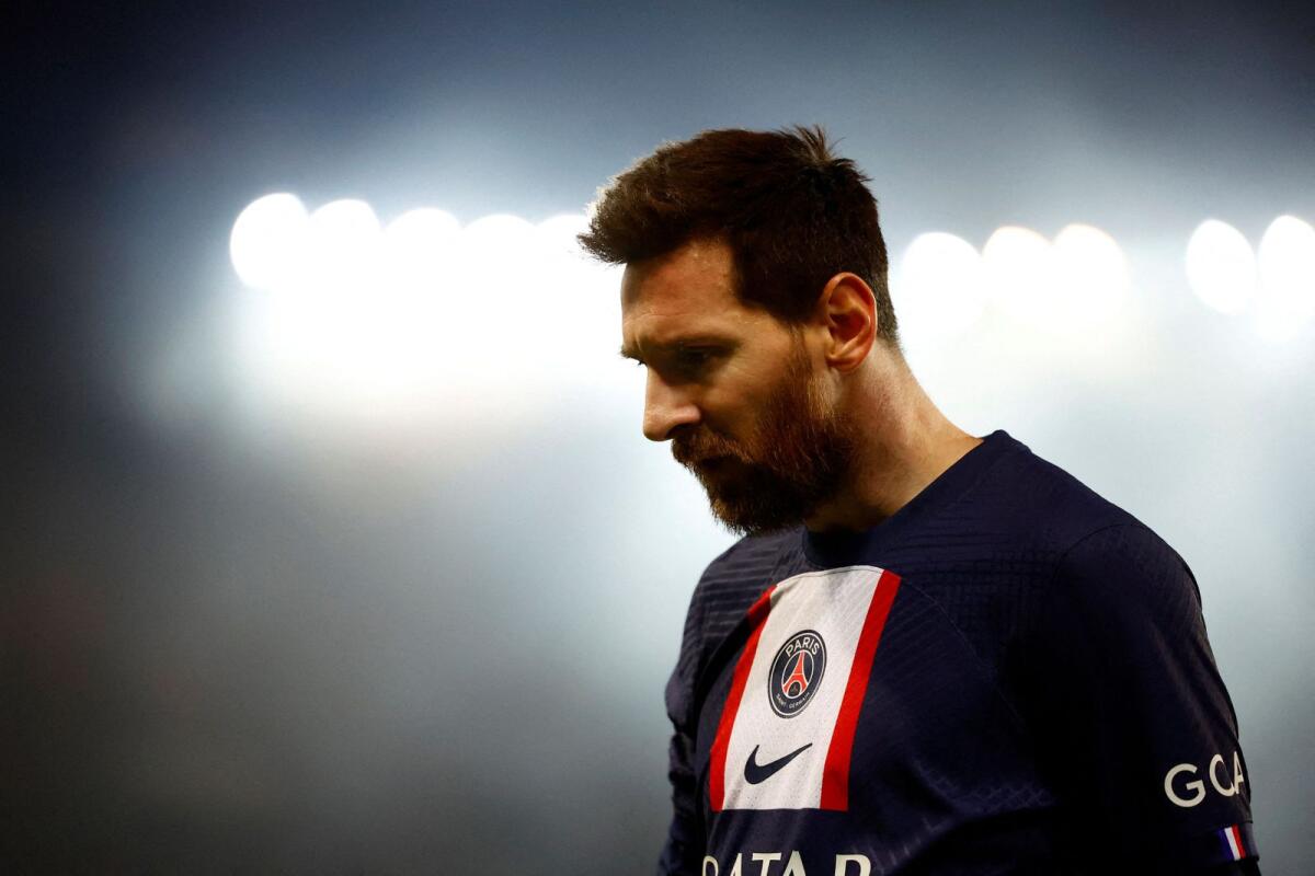Lionel Messi. — Reuters