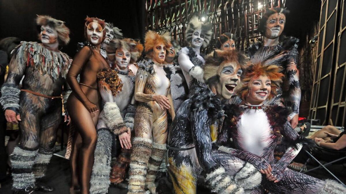 Standing ovation for Cats in Dubai