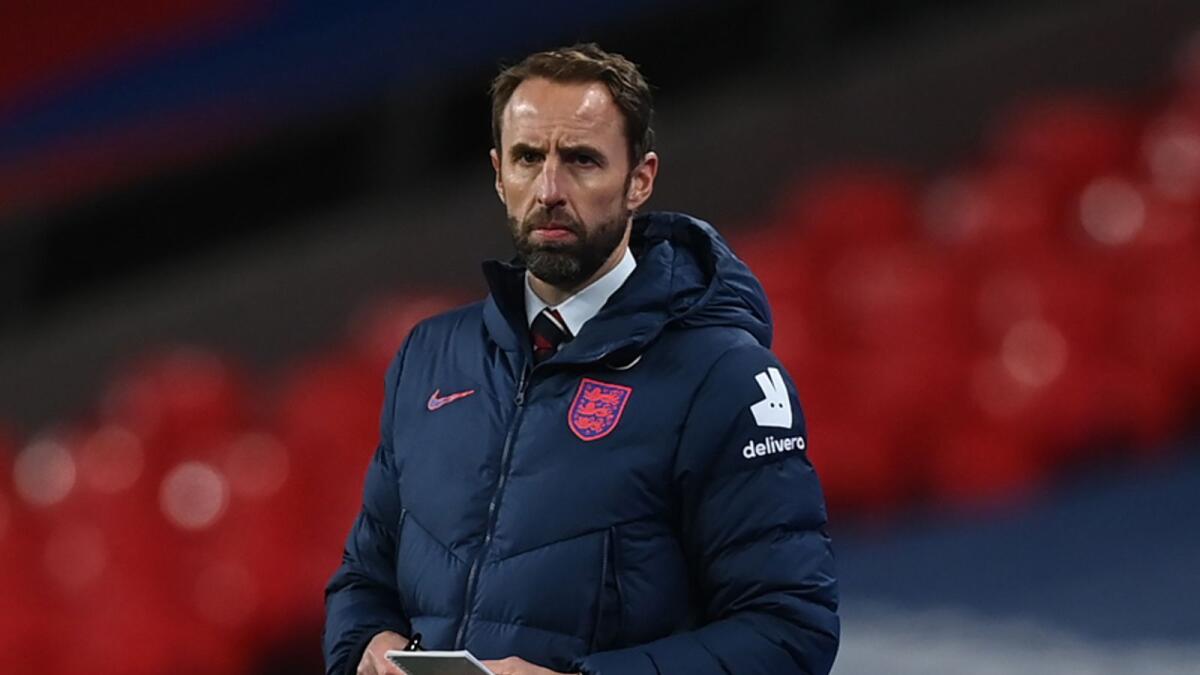 Gareth Southgate said he empathised with club managers as the Premier League title race is more open than before. — AFP