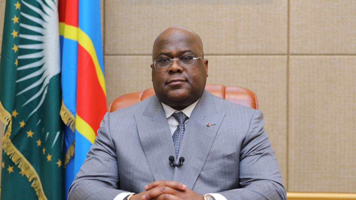 Felix Tshisekedi, President of the Democratic Republic of Congo, said his country is constantly seeking opportunities and investors from across the globe to come in and invest in the country. — Supplied photo